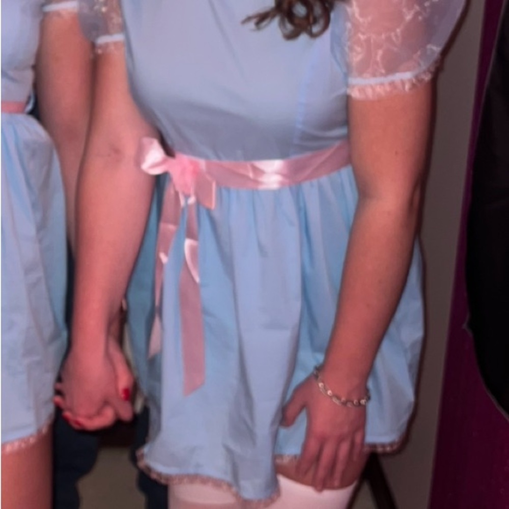 Halloween Costume Grady Sister’s dress from the movie the Shining.